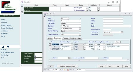 Rental Management Software - Custom Database Rental Management Software - Custom Database